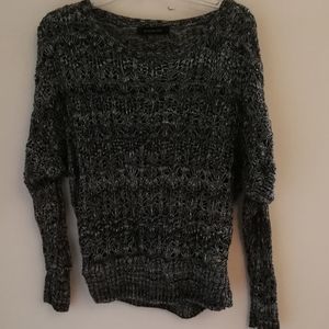 Grey Heathered Crew Neck Sweater